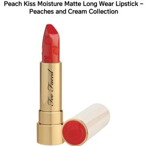 TooFaced Peach Lipstick (Breakfast club)